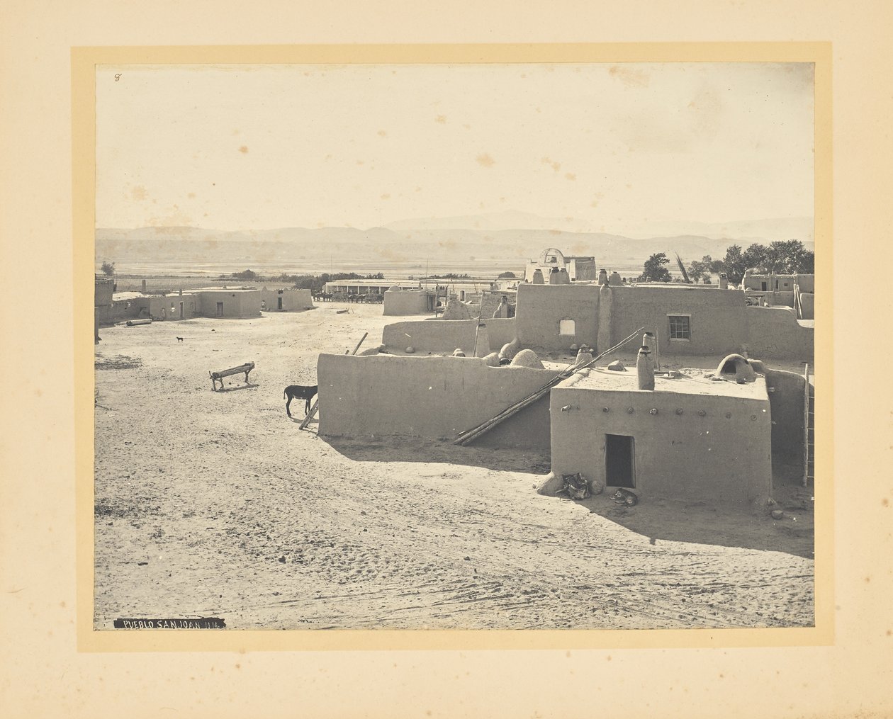 Pueblo San Juan, Nuovo Messico da John K. Hillers