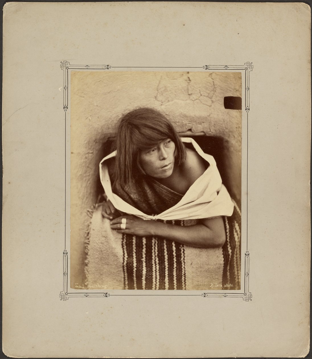 Zuni, guardando. da John K. Hillers