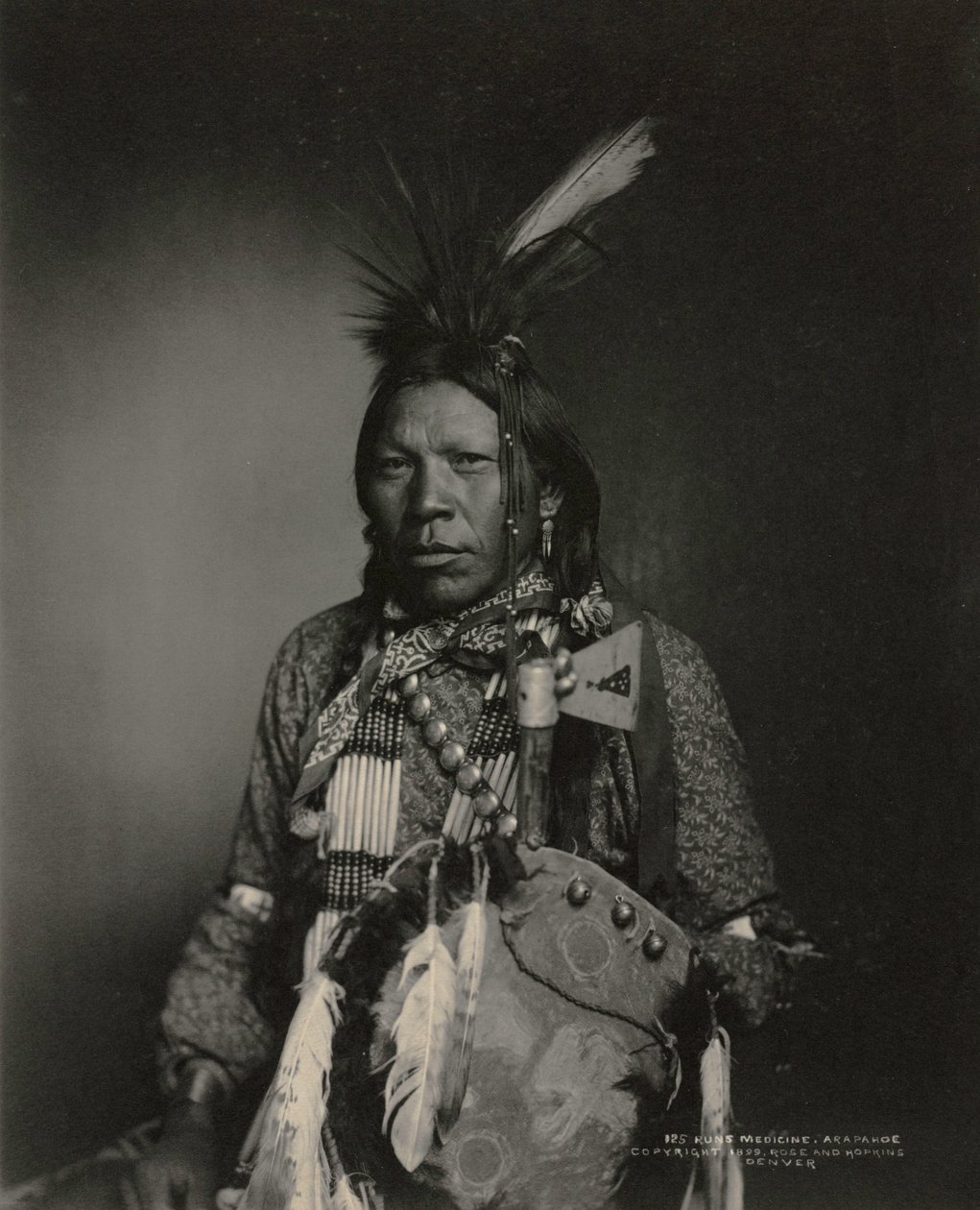 Runs Medicine, Arapaho, 1898-1899 da John K. Rose