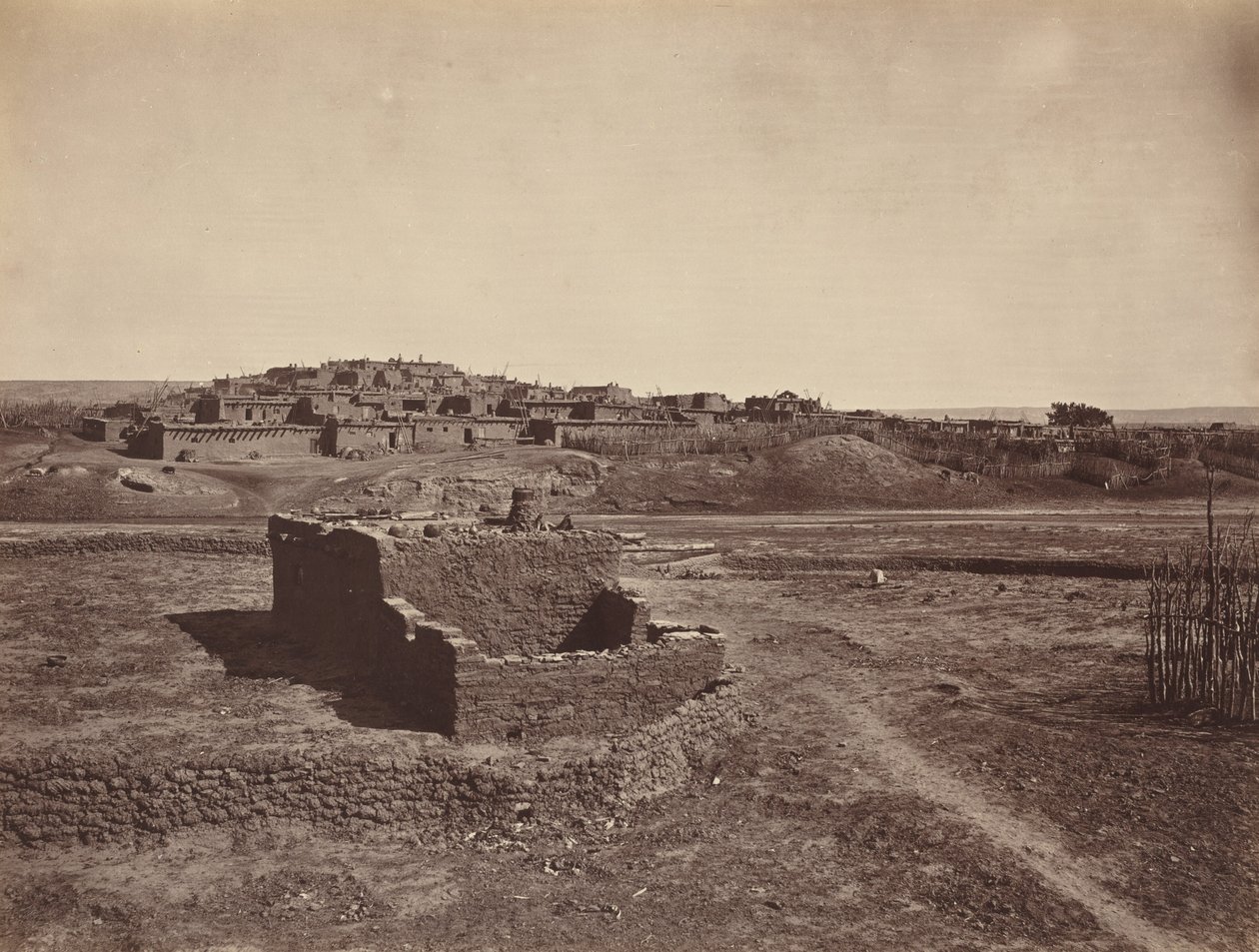 Zuni Pueblo, 1879 da John Karl Hillers
