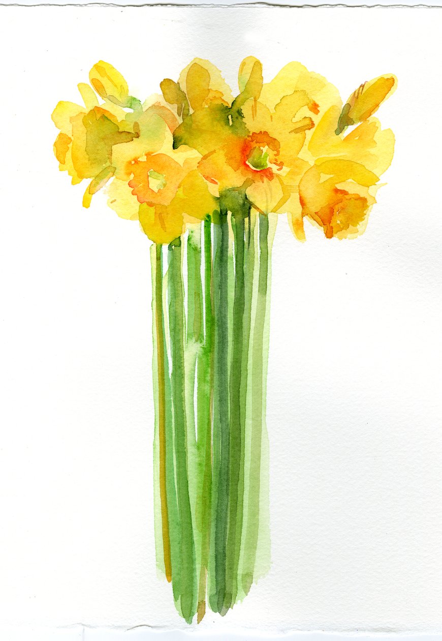 Mazzo di narcisi, 2014 da John Keeling