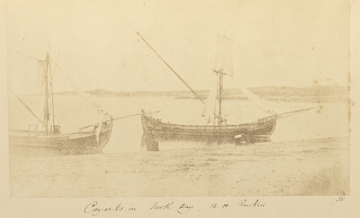I caicchi nella Baia del Nord, B.H. Renkioi da John Kirk