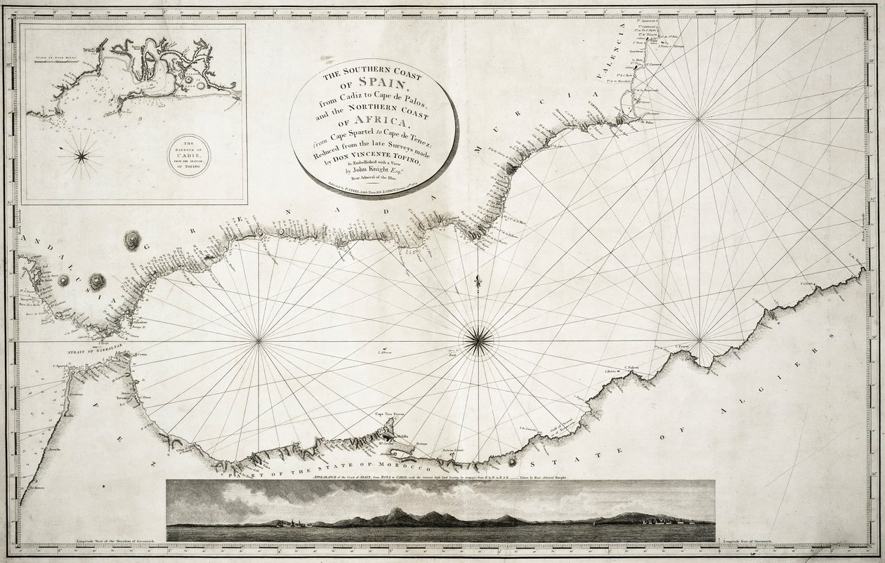 La costa meridionale della Spagna da John Knight