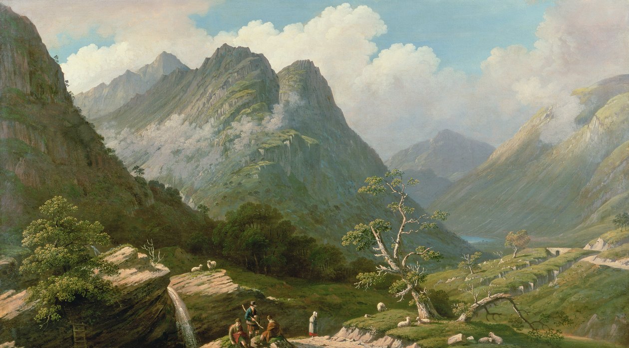 Paesaggio delle Highlands da John Knox
