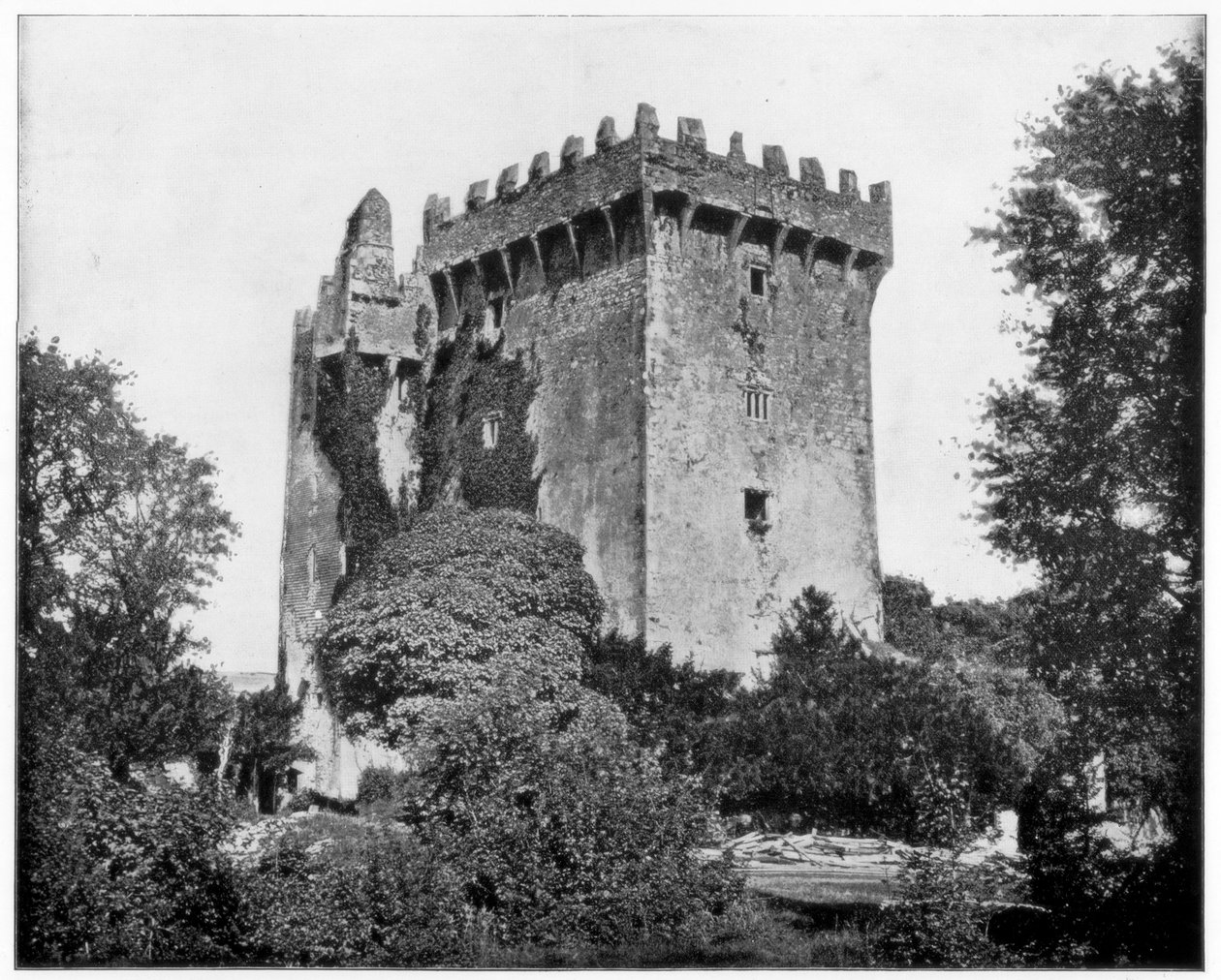 Castello di Blarney, Irlanda, XIX secolo da John L. Stoddard