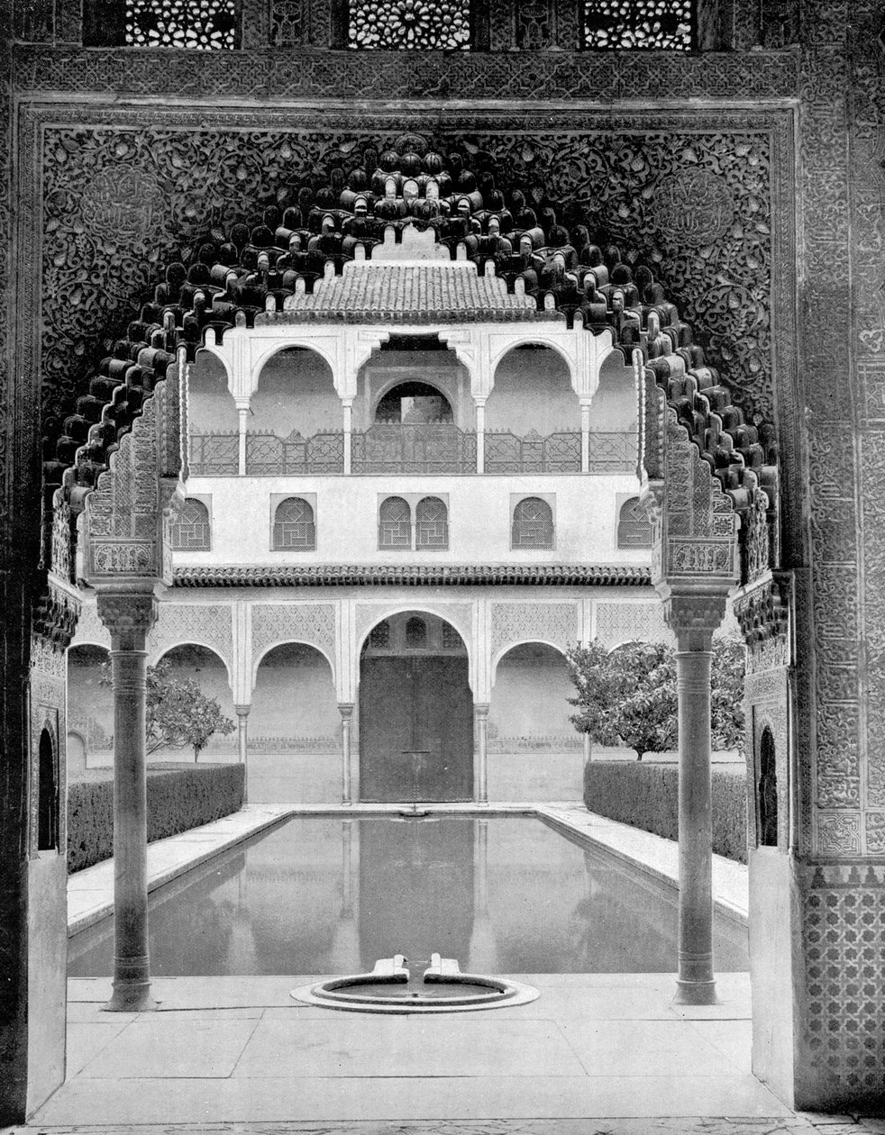Corte dei Mirti, Alhambra, Spagna da John L. Stoddard