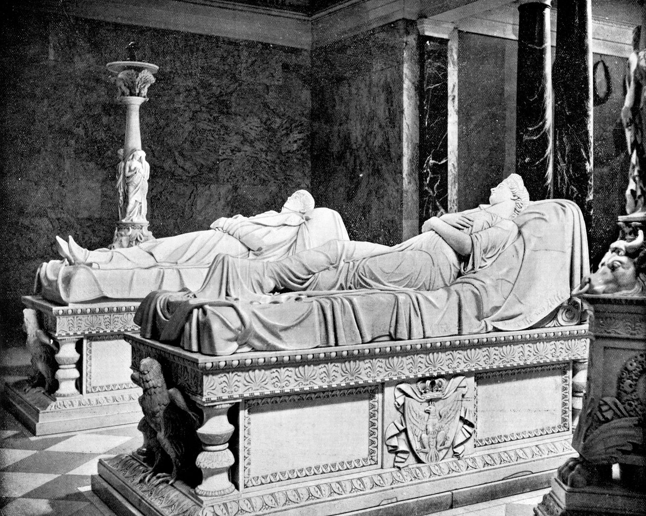 Mausoleo a Charlottenburg, Berlino, Germania, 1893 da John L. Stoddard