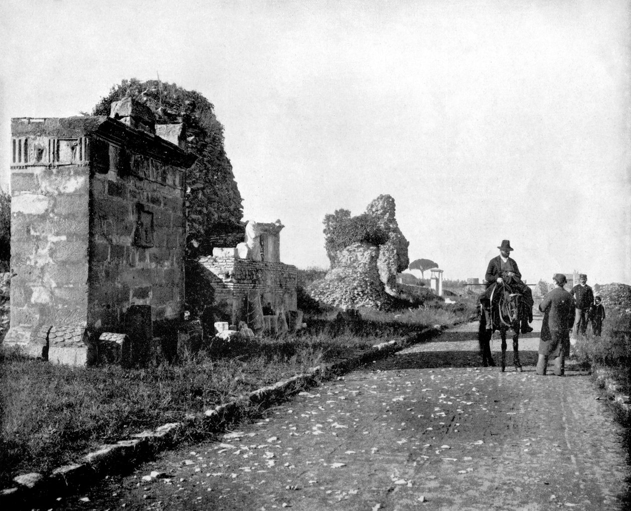 La Via Appia, Roma da John L. Stoddard
