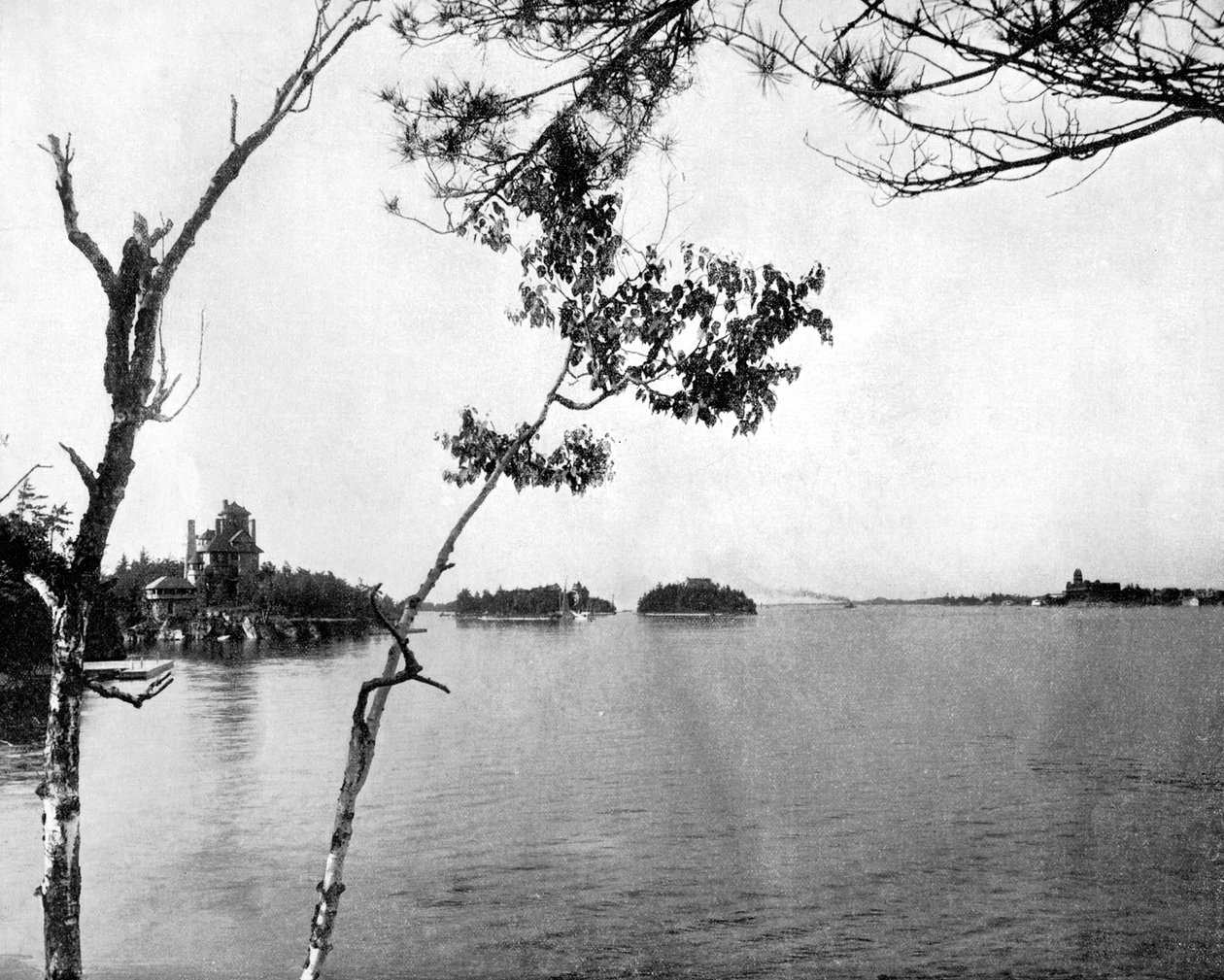 Le Mille Isole, fiume San Lorenzo, Canada da John L. Stoddard
