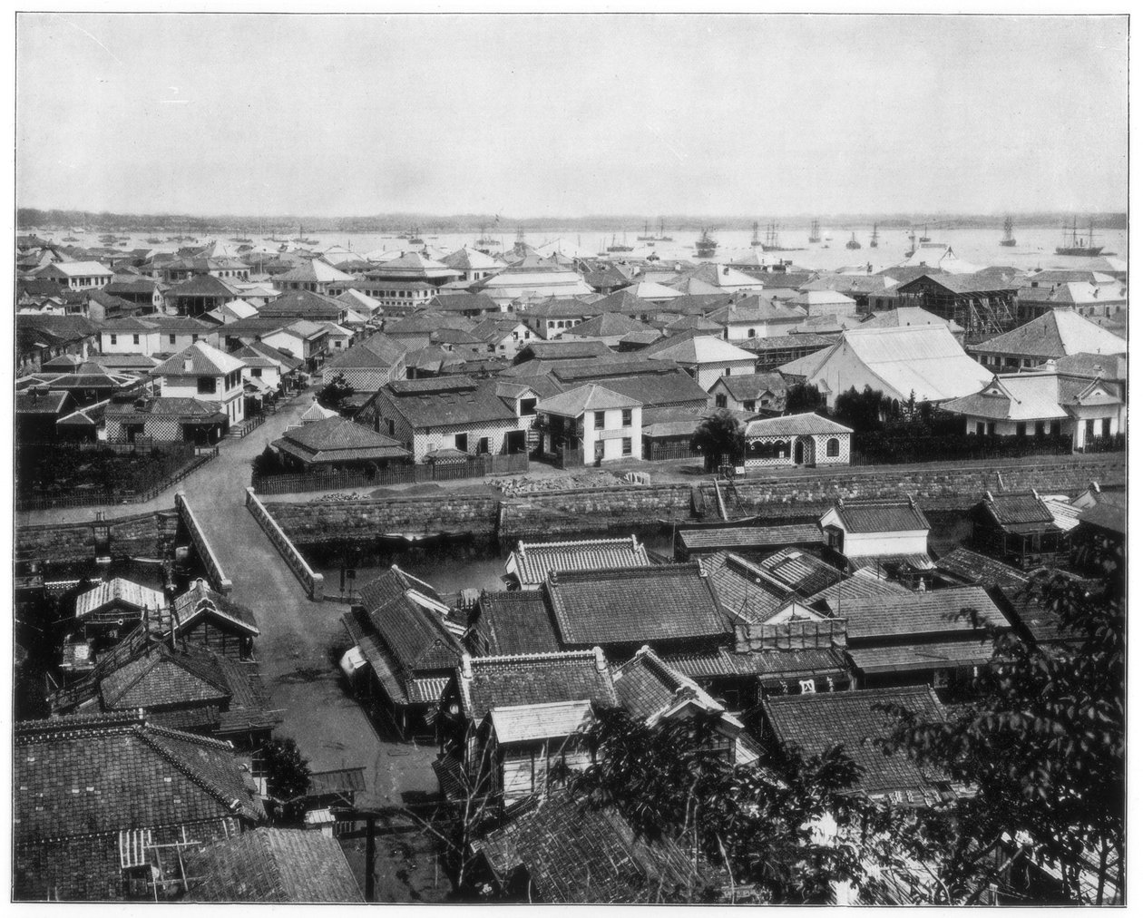 Yokohama, Giappone, fine XIX secolo da John L. Stoddard