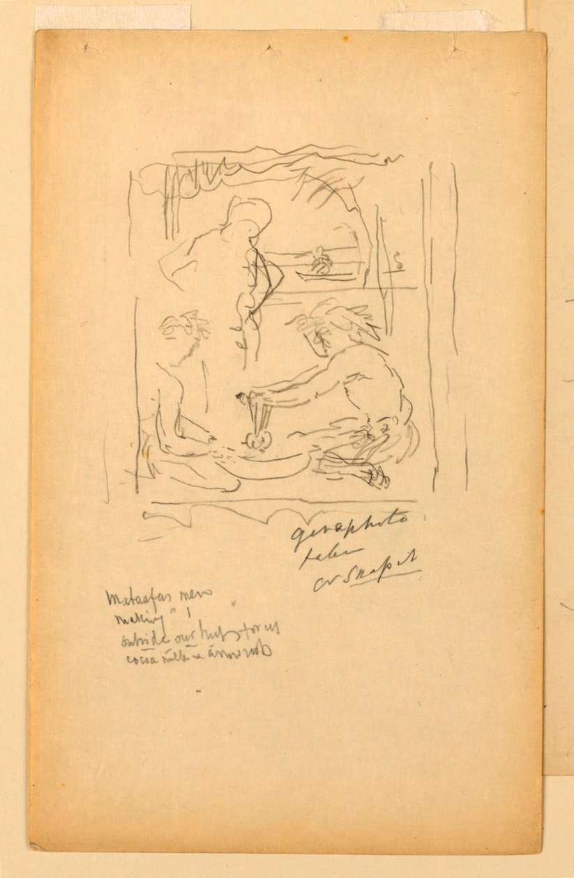 Uomini di Mataafa che lavorano da John La Farge