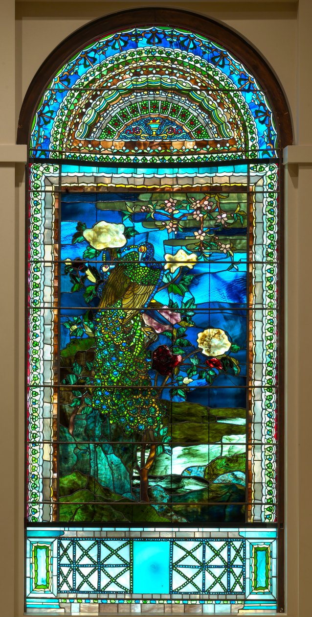 Pavoni e peonie II da John La Farge