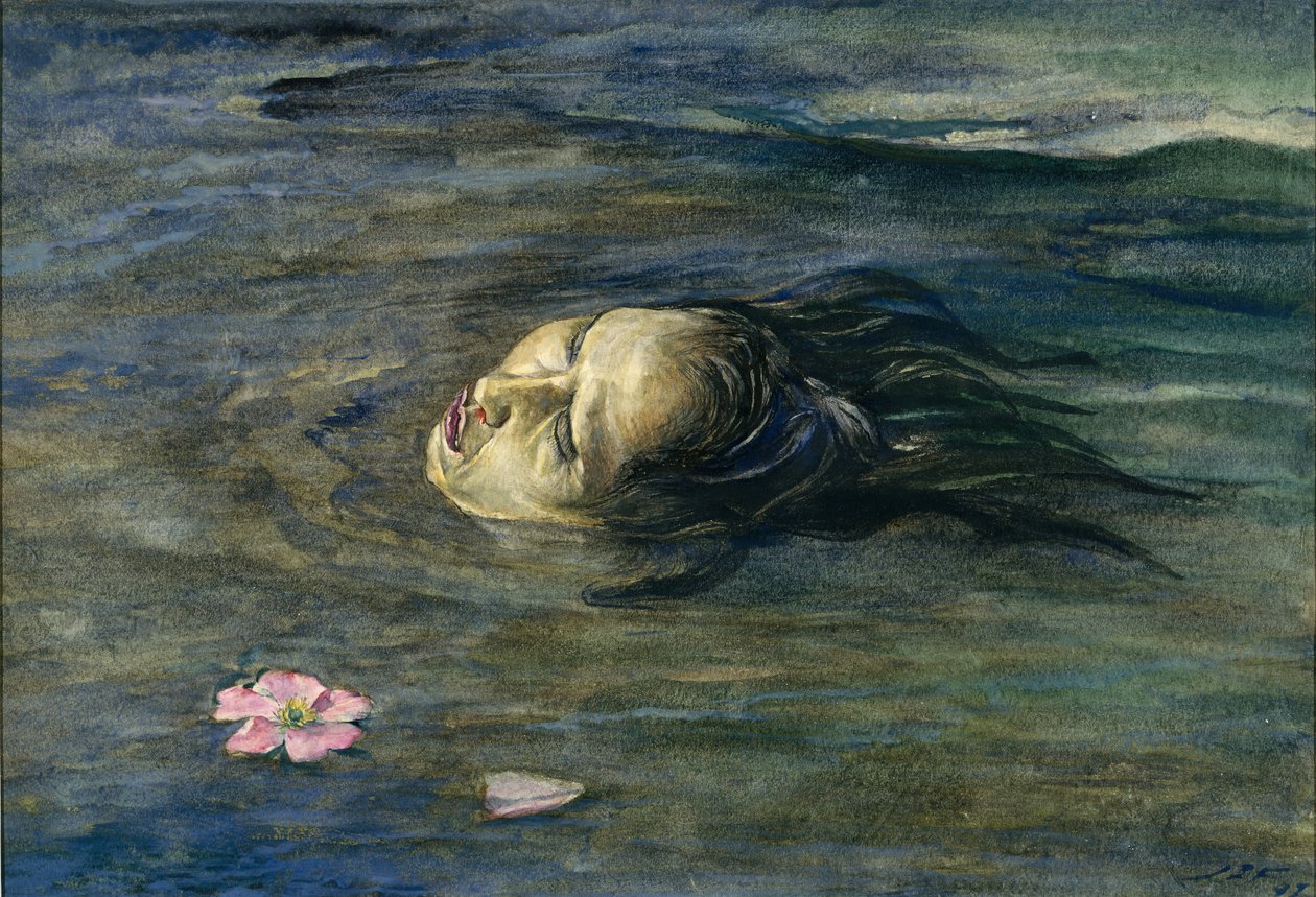La strana cosa che il piccolo Kiosai vide nel fiume da John La Farge