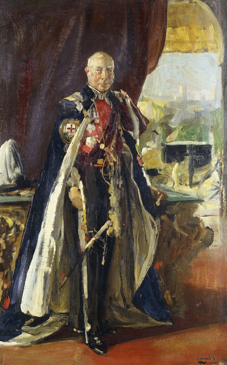 Ritratto del Conte di Lonsdale da John Lavery