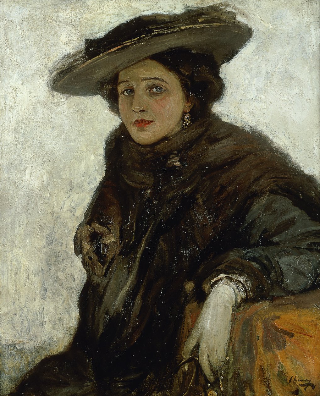 Il cappello spagnolo o Mrs. Gerard Chowne da John Lavery