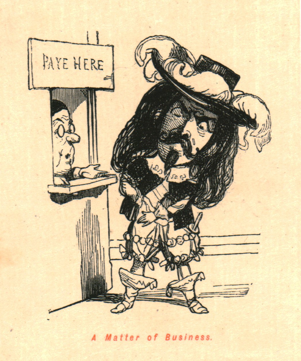 Una questione di affari, 1897 da John Leech