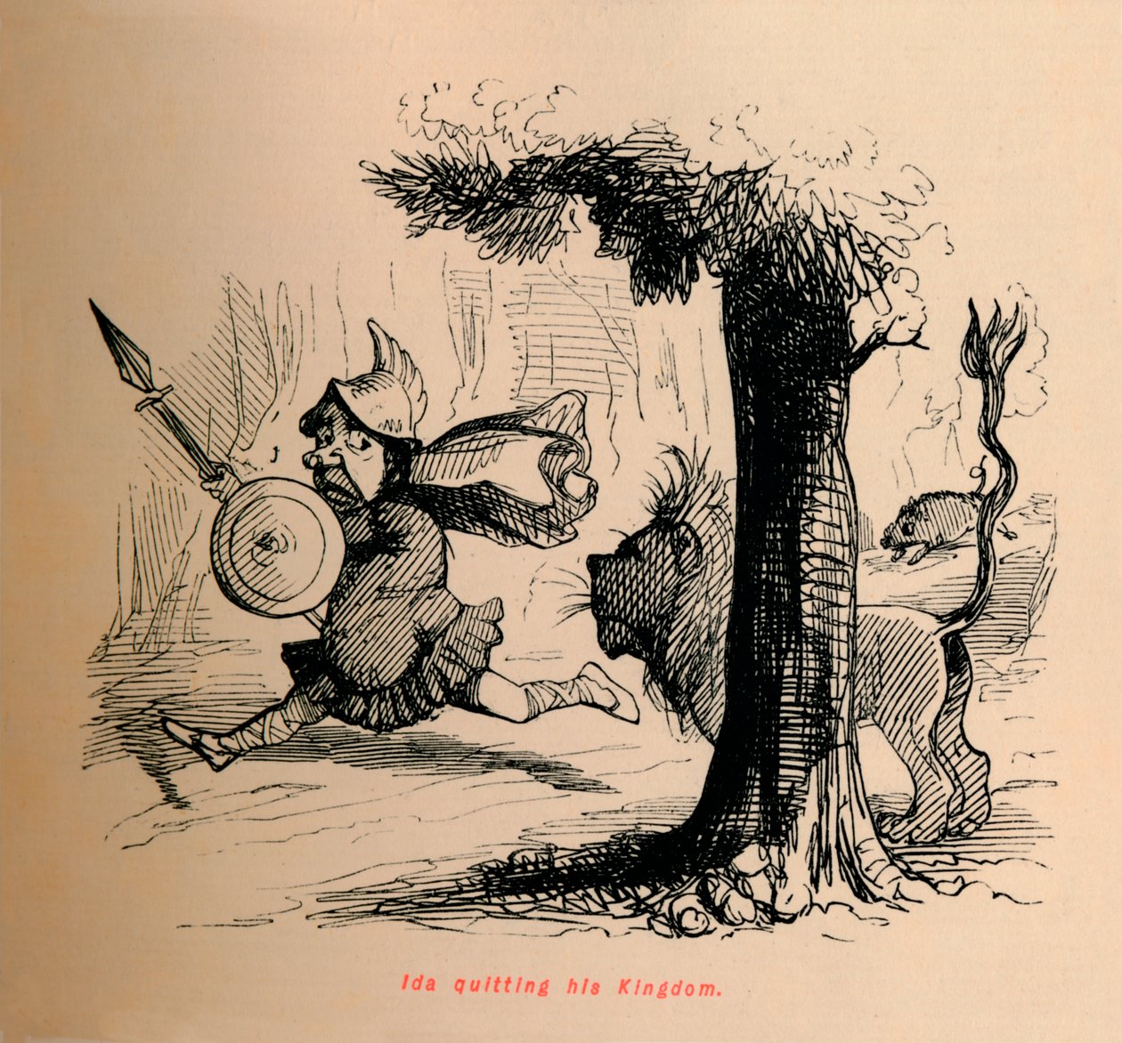 Ida lascia il suo regno da John Leech