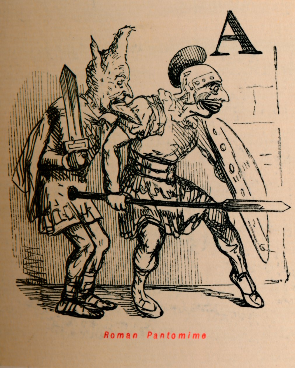 Pantomima romana da John Leech
