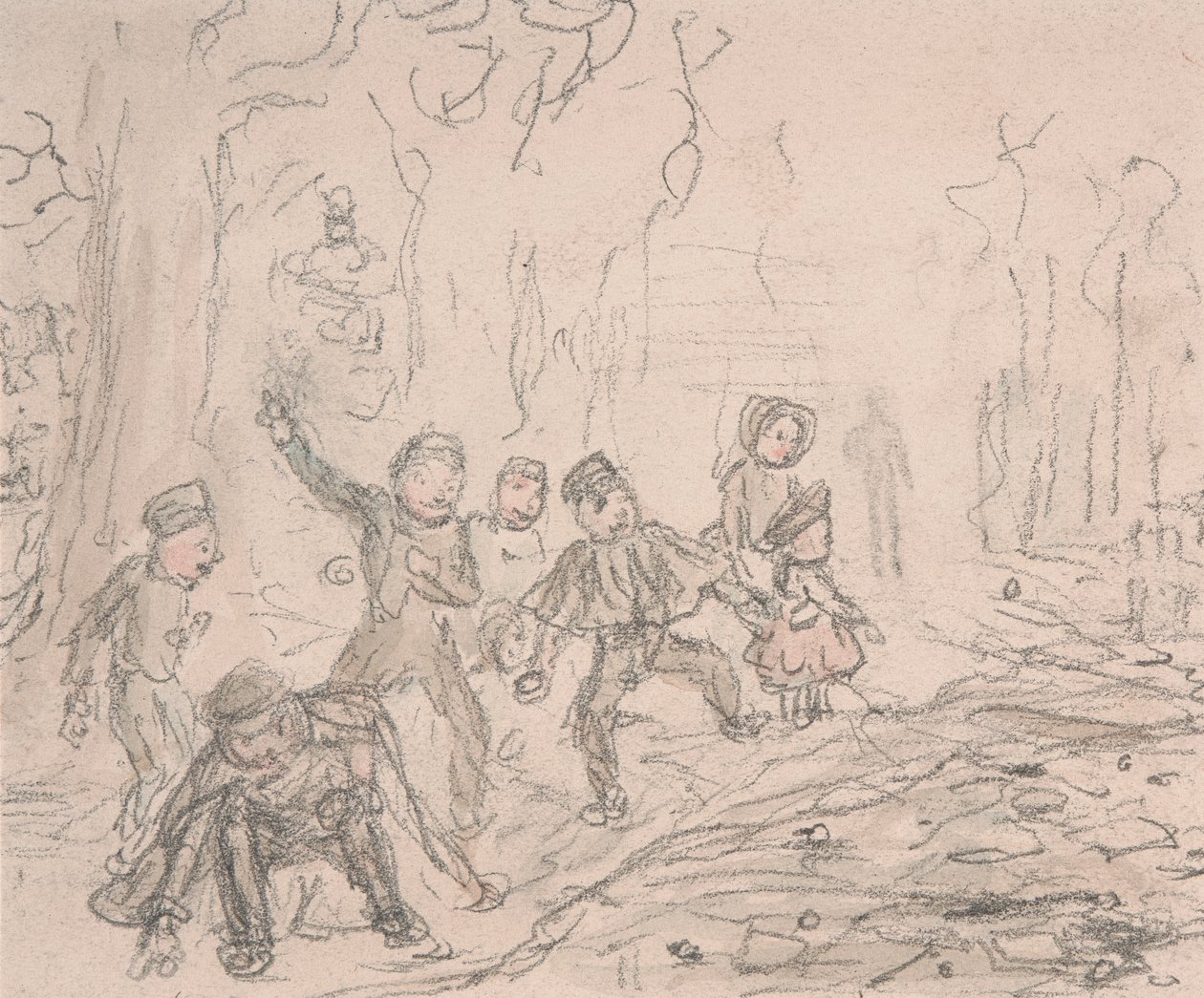 Palle di neve da John Leech
