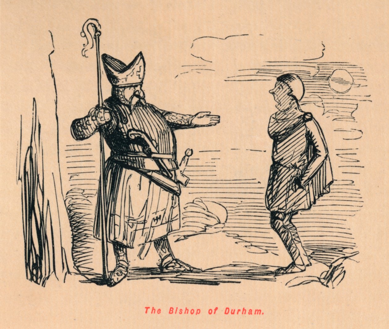 Il Vescovo di Durham da John Leech