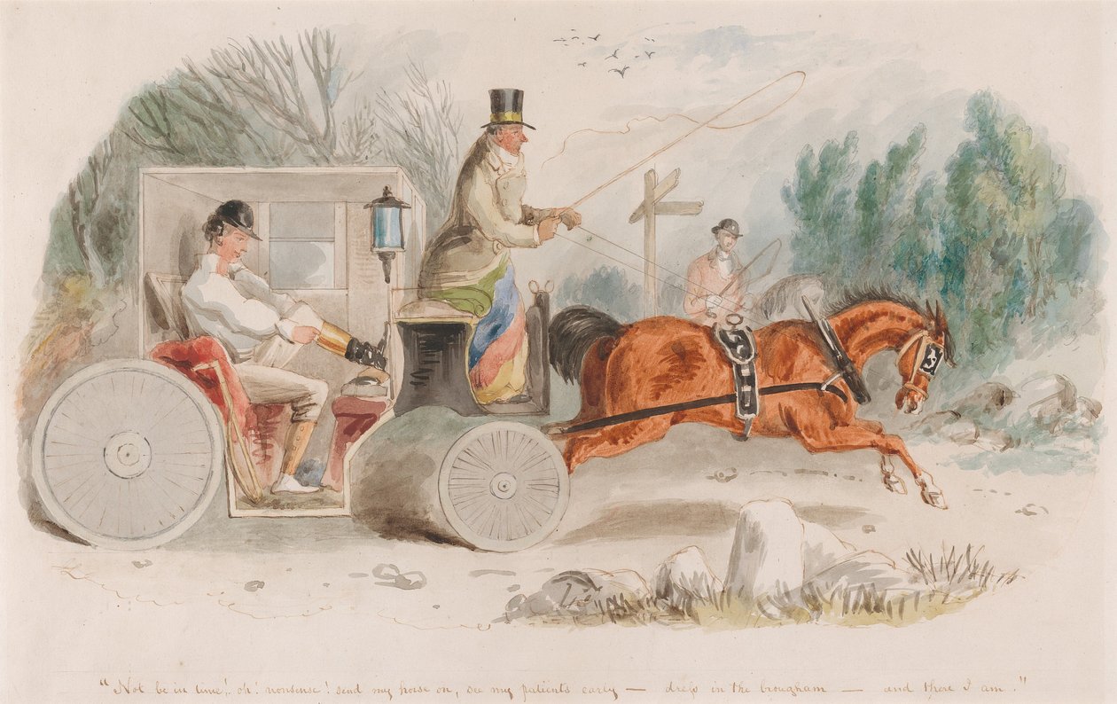 Il dottore cacciatore da John Leech