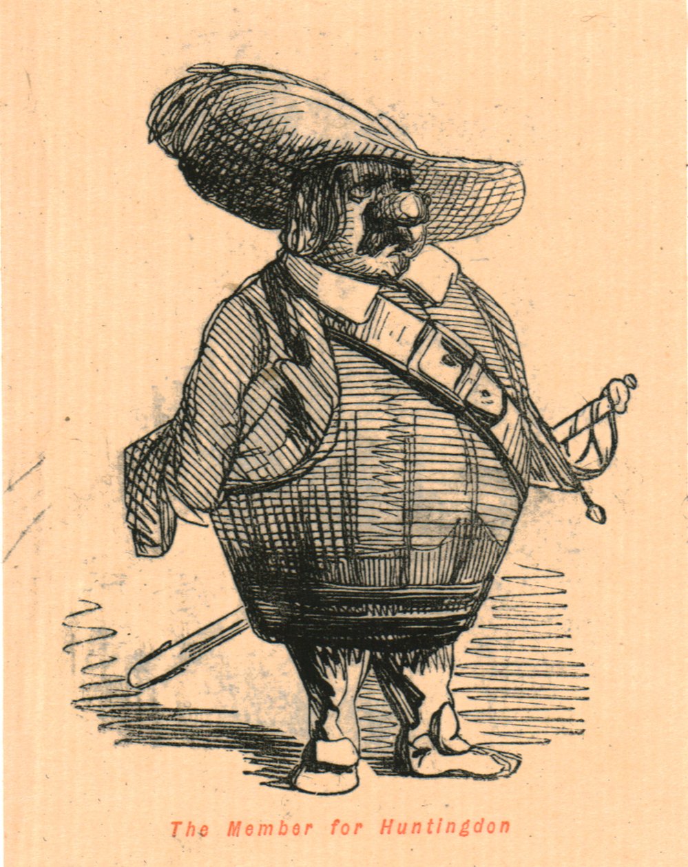 Il membro per Huntingdon, 1897 da John Leech