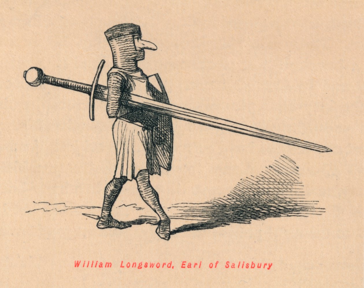 Guglielmo Longsword, Conte di Salisbury da John Leech