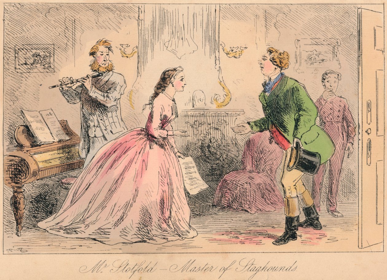 Mr. Stotford - Maestro dei segugi da John Leech and Hablot Knight Browne