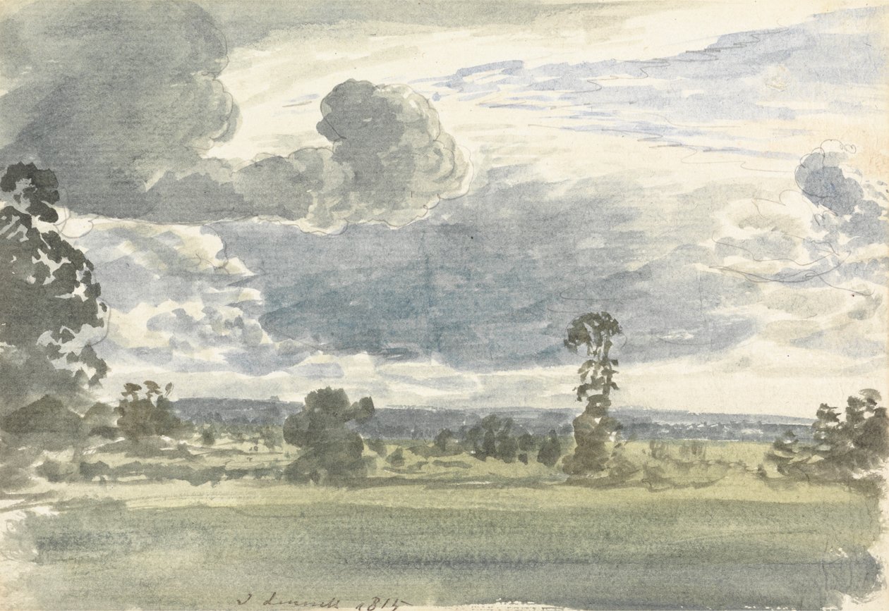 Una giornata ventosa da John Linnell