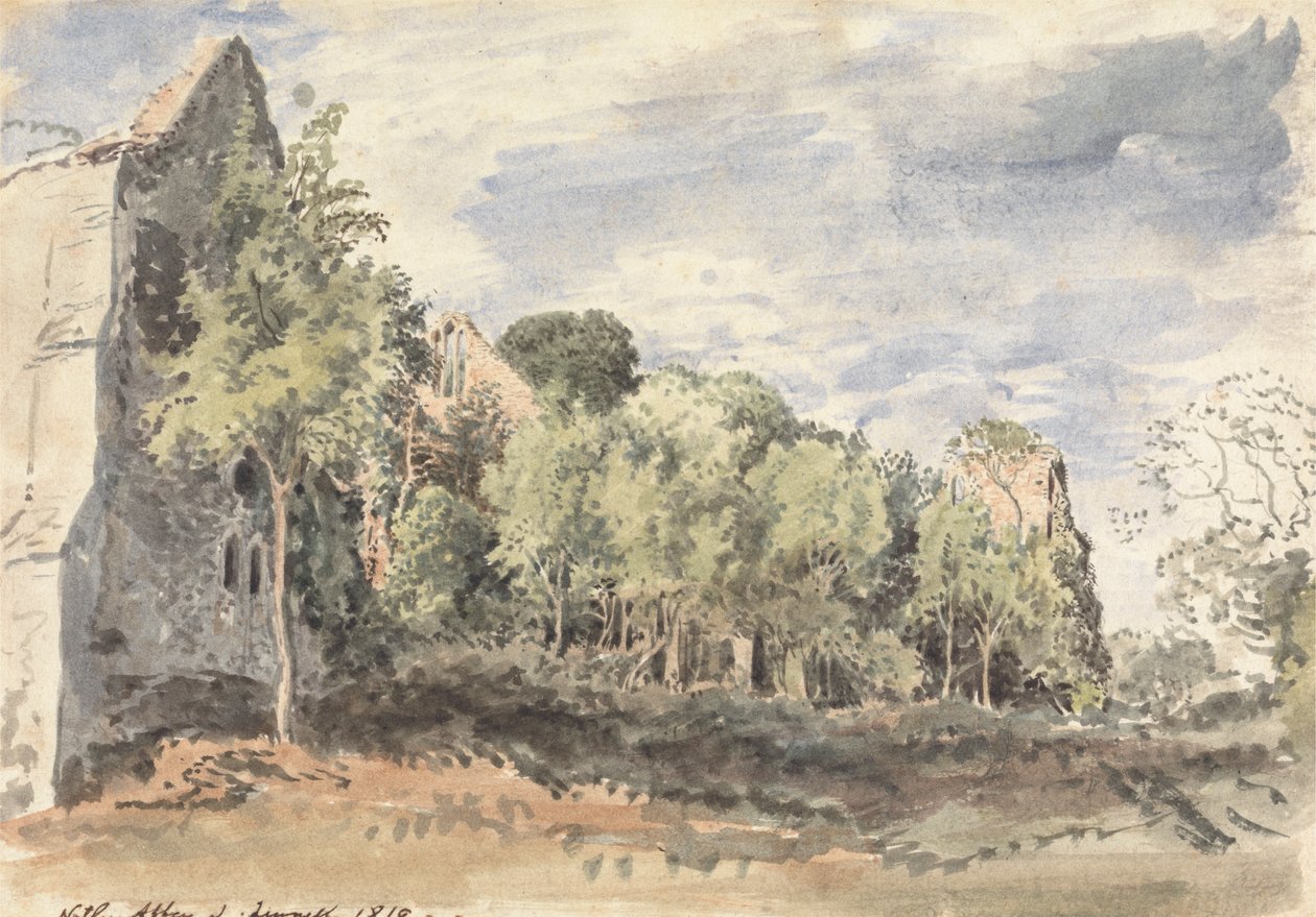 Abbazia di Netley da John Linnell