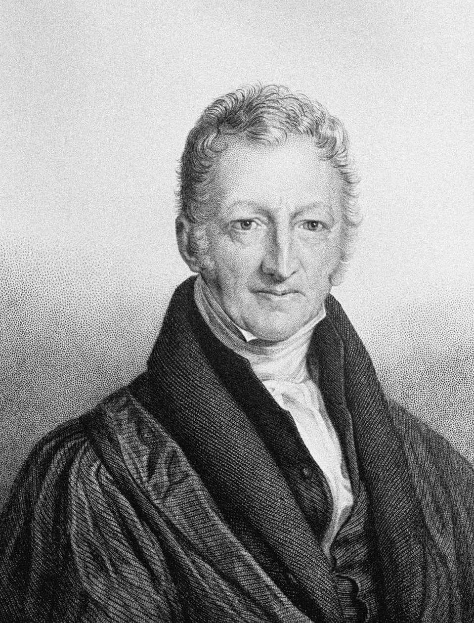 Ritratto di Thomas Robert Malthus 1766-1834 da John Linnell