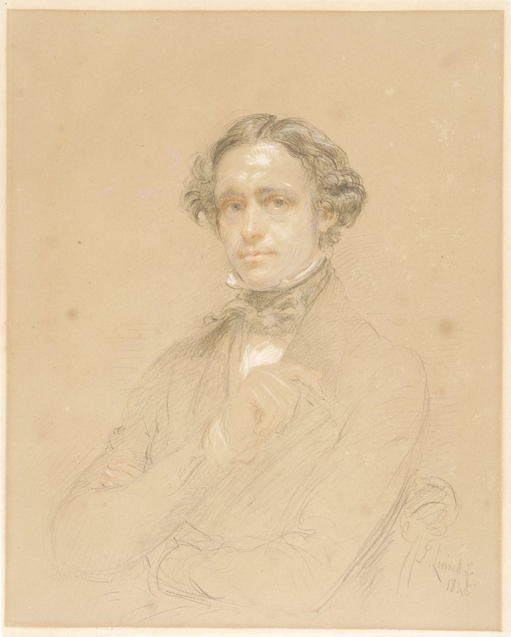 Ritratto di gentiluomo da John Linnell