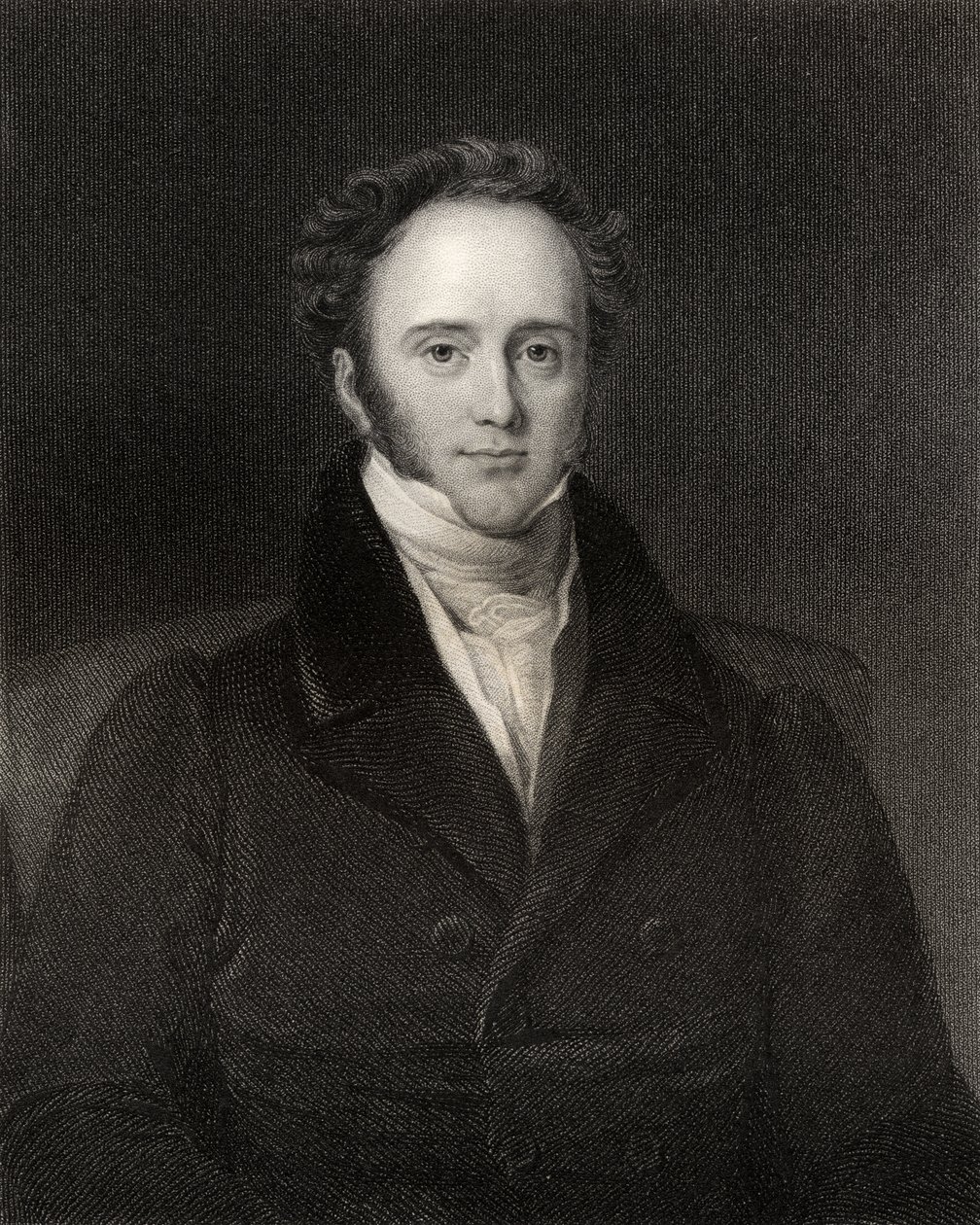 Henry John Temple, 3° visconte Palmerston, inciso da H.R. Cook (fl.1813-47), da 