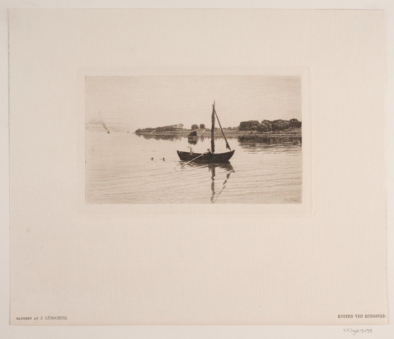 La costa di Rungsted da John Lübschitz