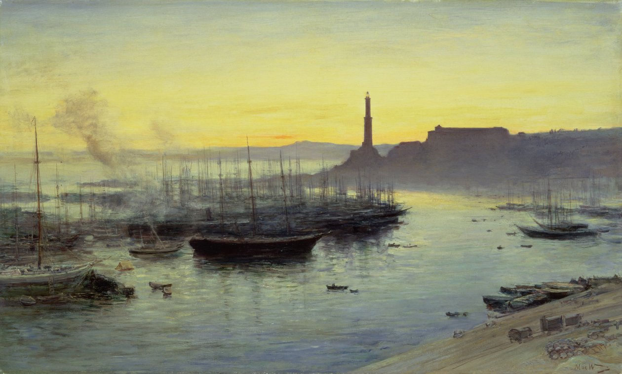 Genova, 1904 da John MacWhirter