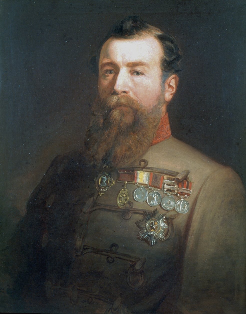 Brigadiere Generale Sir Harry Lumsden, c.1866 da John Maclaren Barclay
