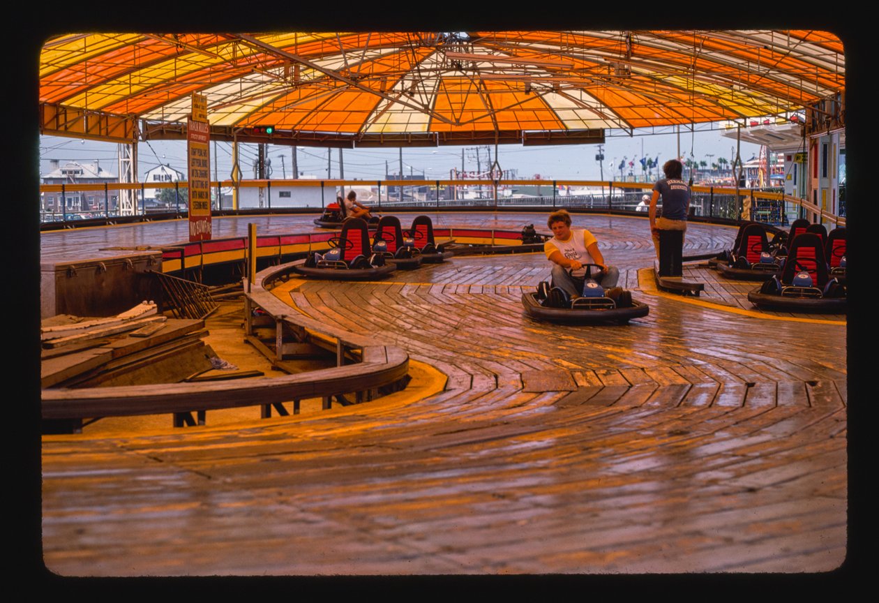 Go-Kart, Point Pleasant, New Jersey, USA da John Margolies