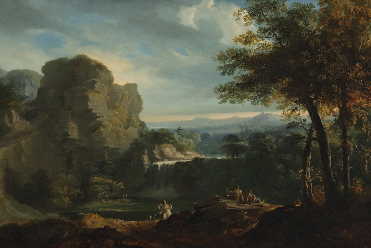 Un paesaggio arcadico da John Martin