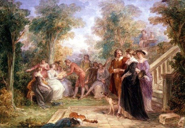 Festa campestre da John Massey Wright