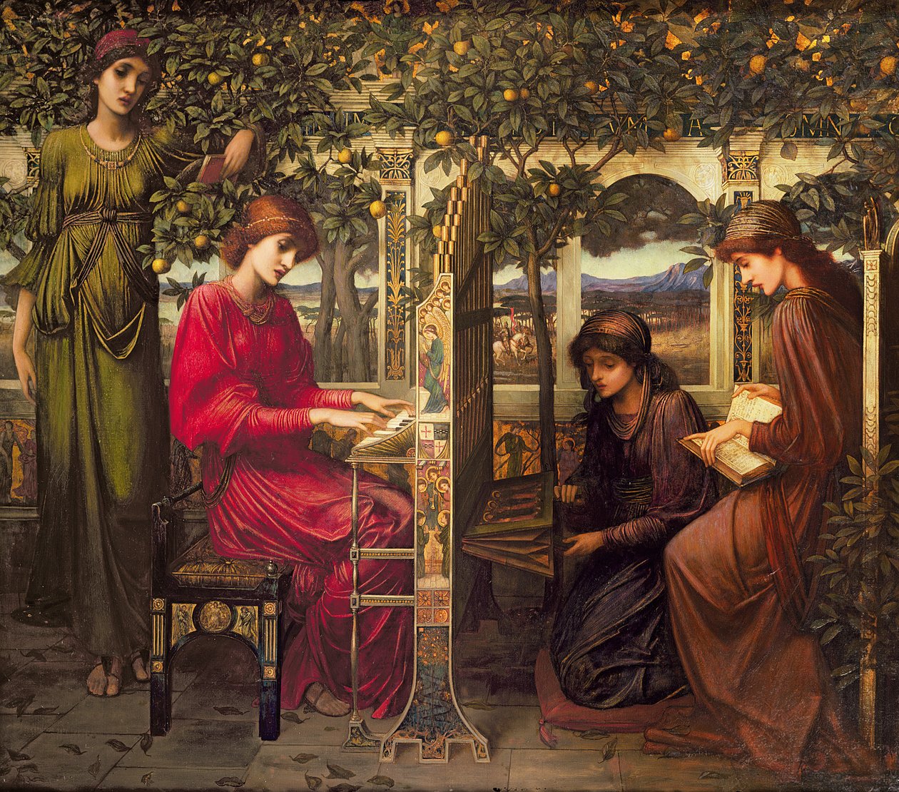 Santa Cecilia da John Melhuish Strudwick