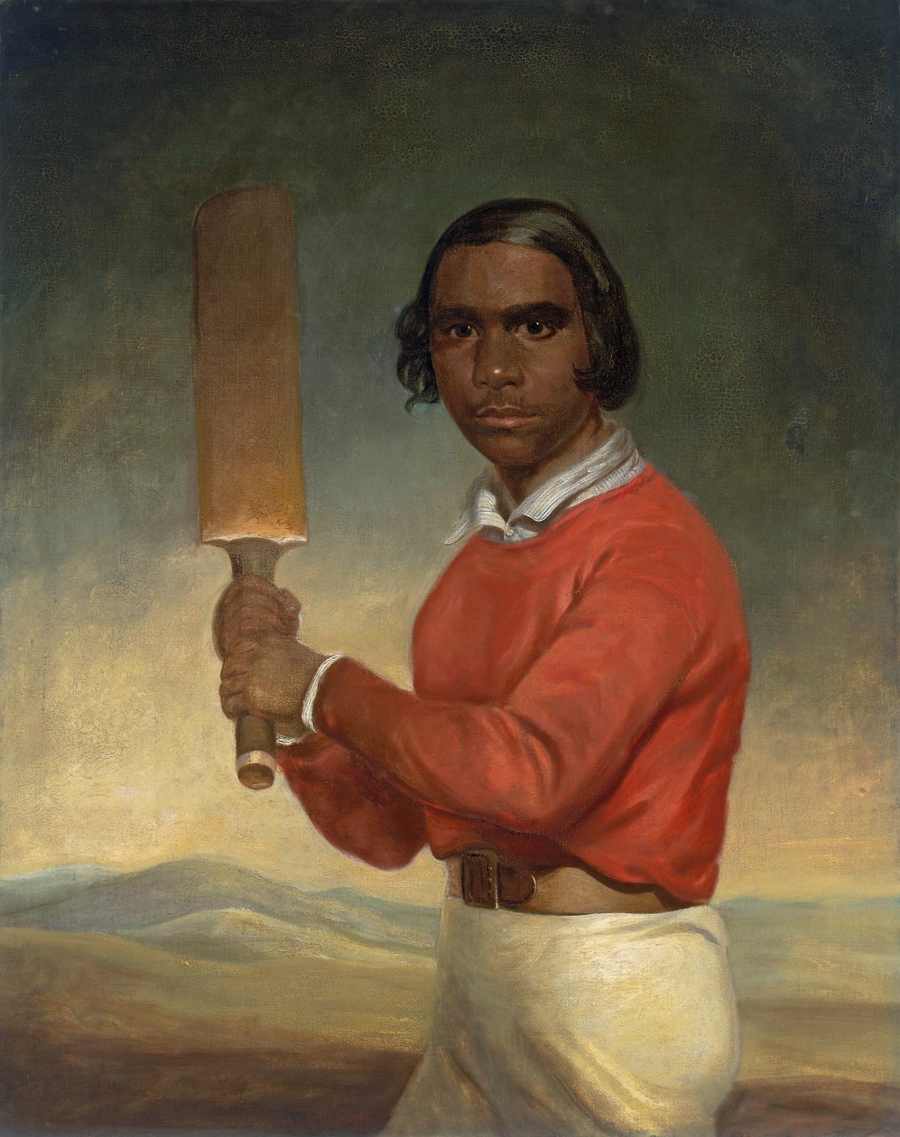 Ritratto di Nannultera, un giovane giocatore di cricket di Poonindie
Titoli alternativi:  

Nativo del South Australia, allievo dell