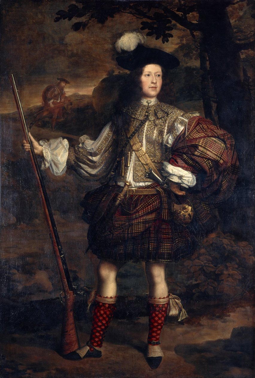 Lord Mungo Murray [Am Morair Mungo Moireach], 1668 - 1700. Figlio del 1° Marchese di Atholl da John Michael Wright