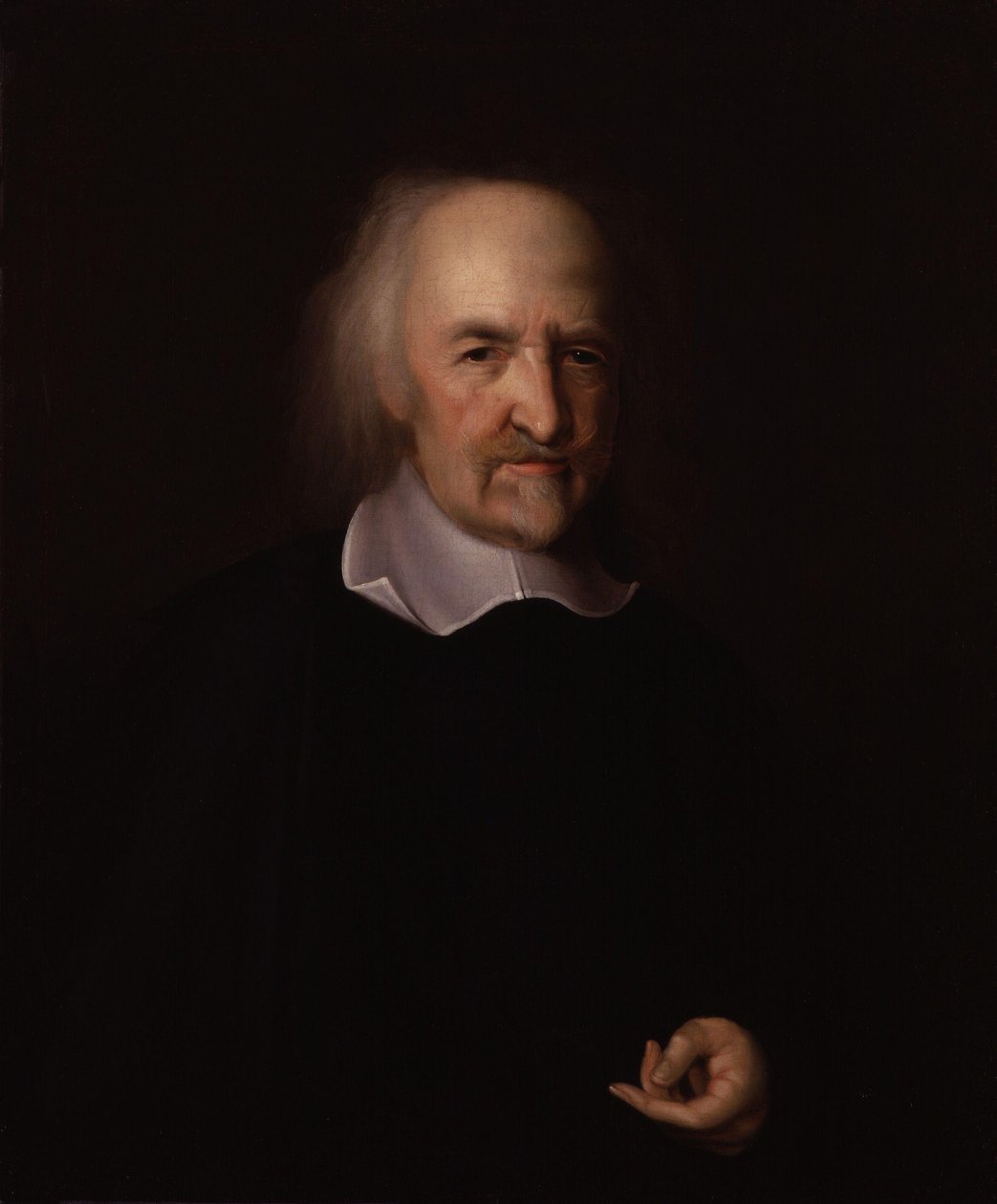 Ritratto di Thomas Hobbes, 1669-70 da John Michael Wright