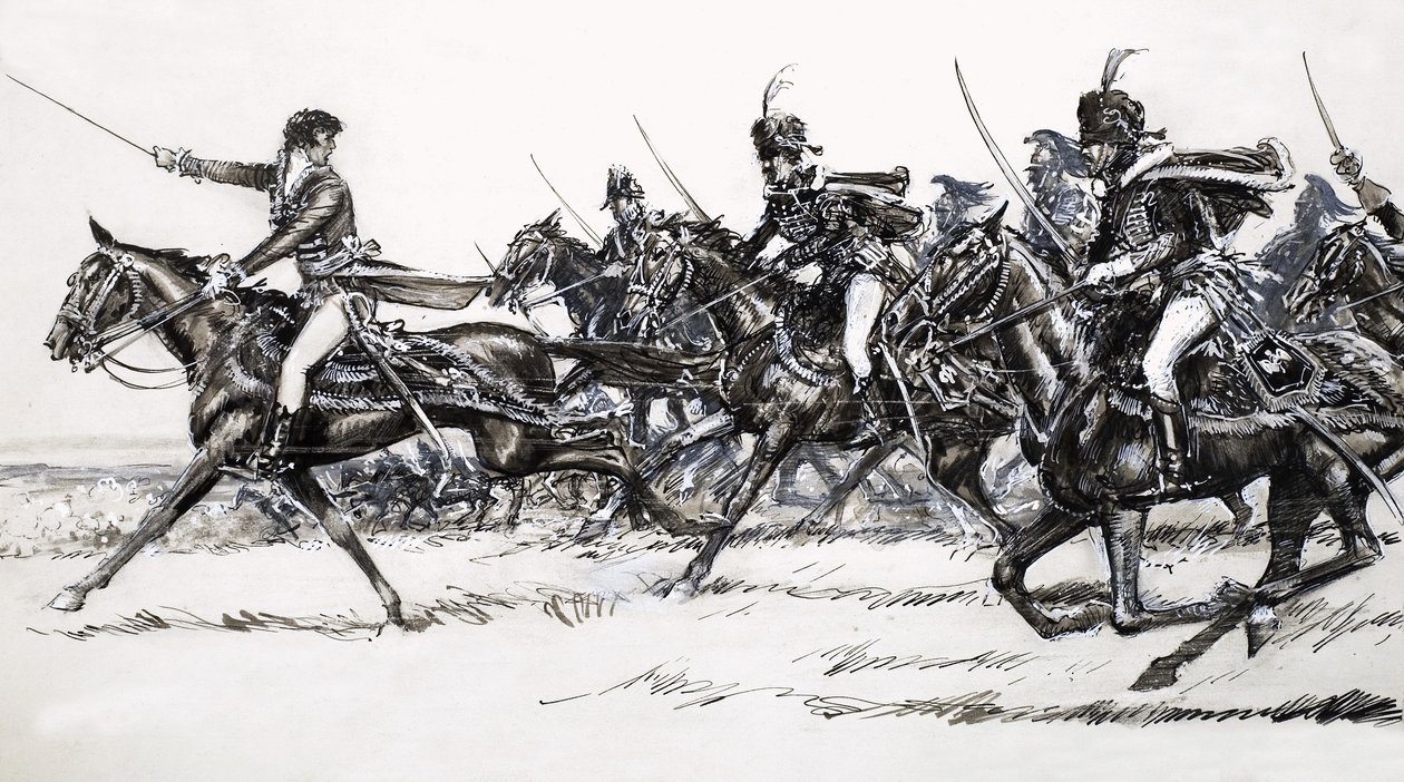 Carica di cavalleria da John Millar Watt
