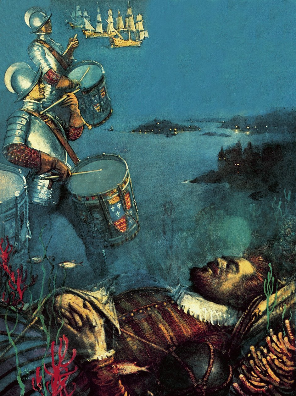 Il tamburo di Drake da John Millar Watt