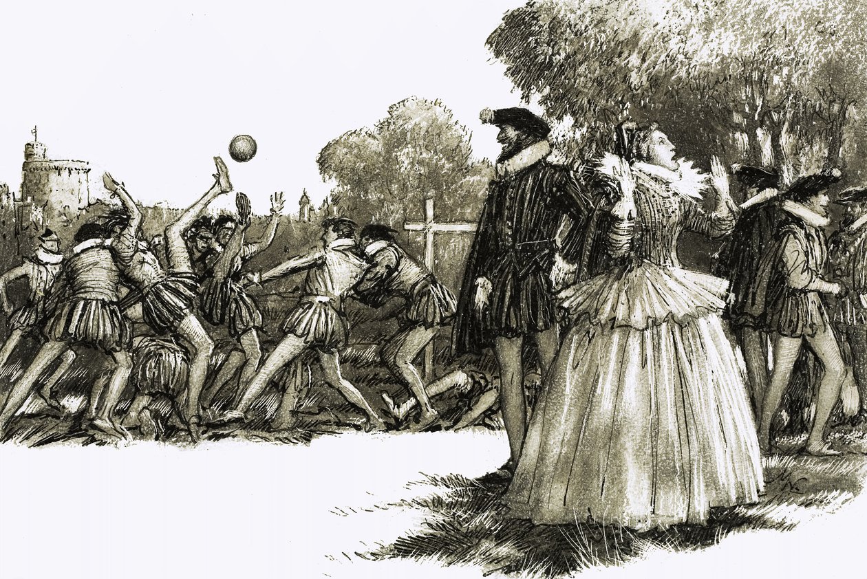 La regina Elisabetta I era inorridita da questo sport brutale. da John Millar Watt