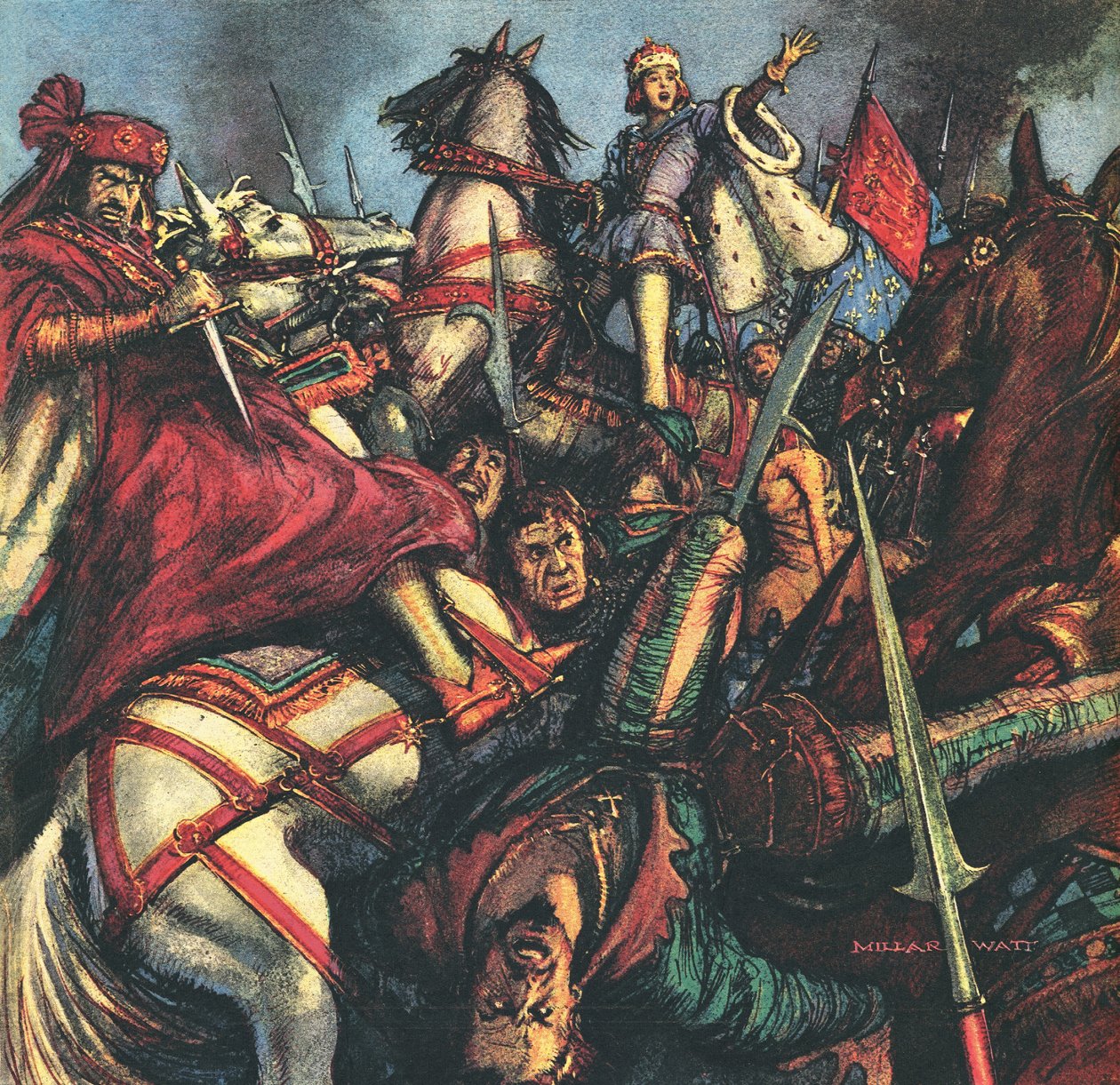 La rivolta dei contadini da John Millar Watt