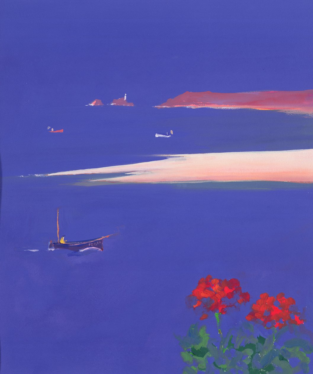 Godrevy e barca blu, 1999 da John Miller