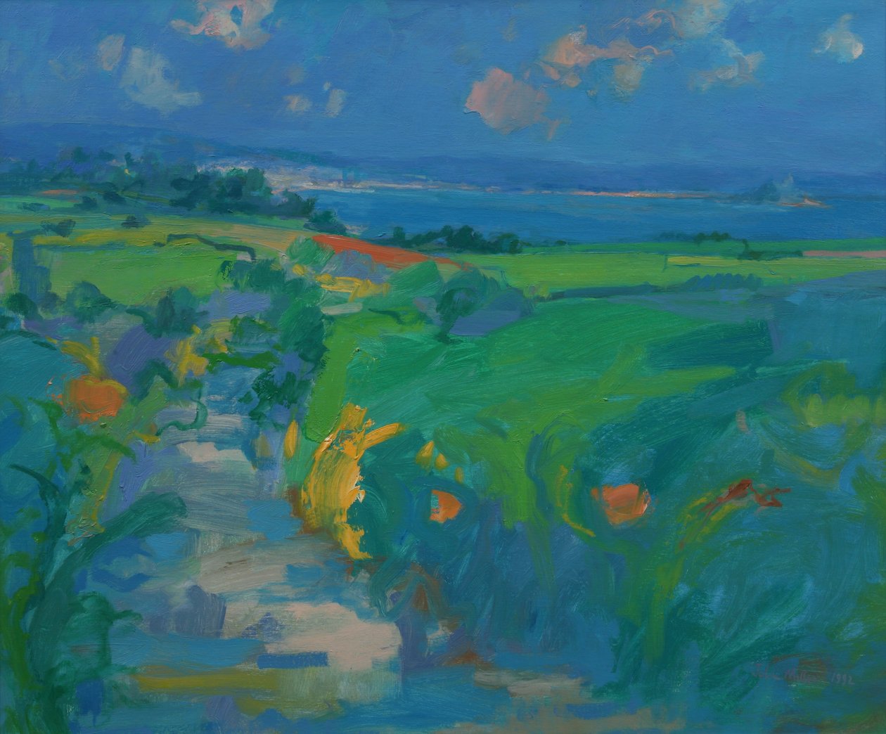 Impressione di Mounts Bay, 1992 da John Miller