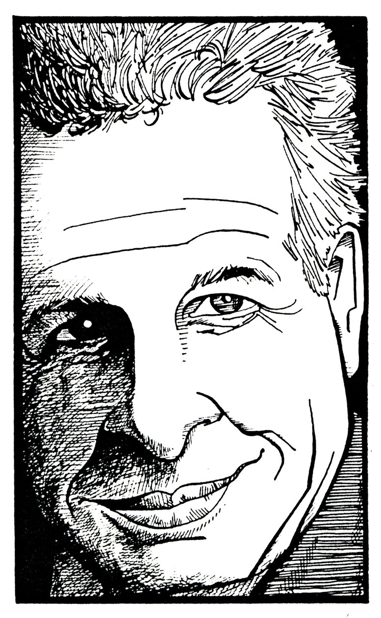 Alexander Goehr - ritratto da John Minnion